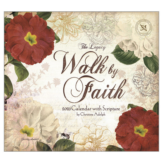 2026 Walk by Faith Mini Wall Calendar