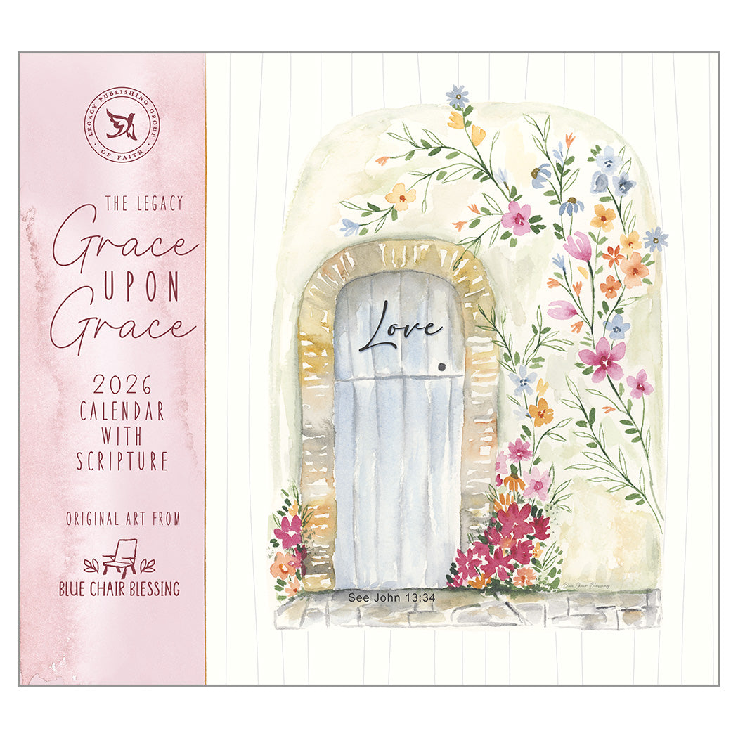 Grace Upon Grace 2026 Wall Calendar