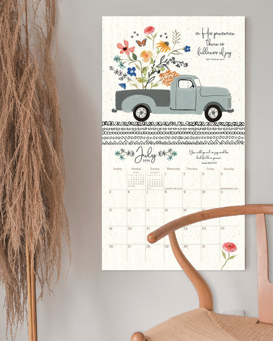 Be Still 2026 Wall Calendar