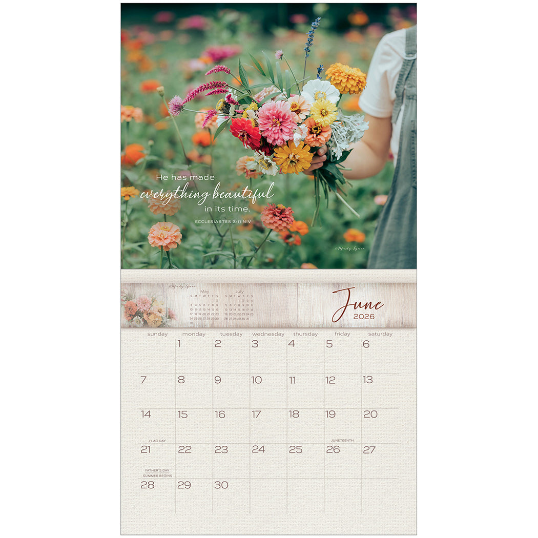 Living in the Light 2026 Wall Calendar