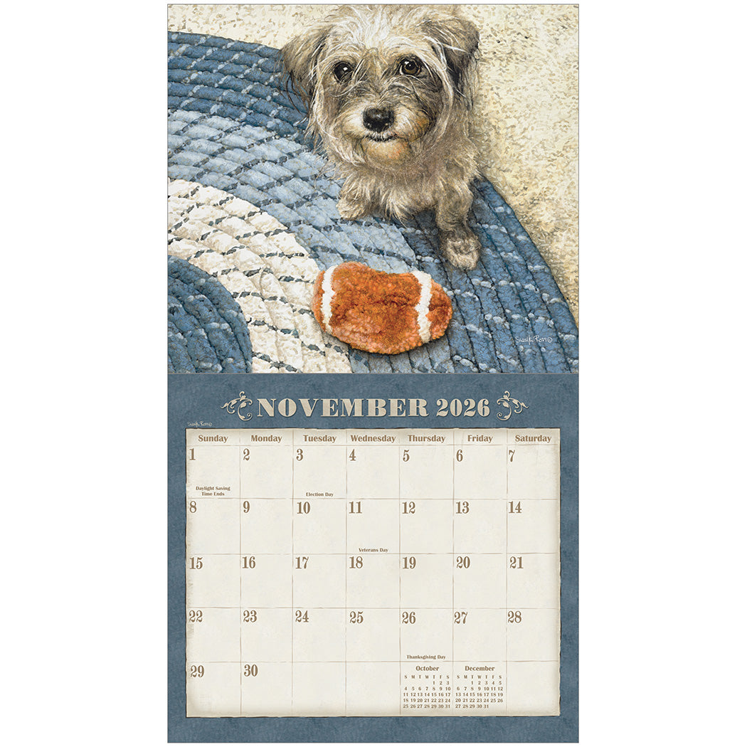 Dogs we Love 2026 Wall Calendar