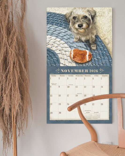 Dogs we Love 2026 Wall Calendar