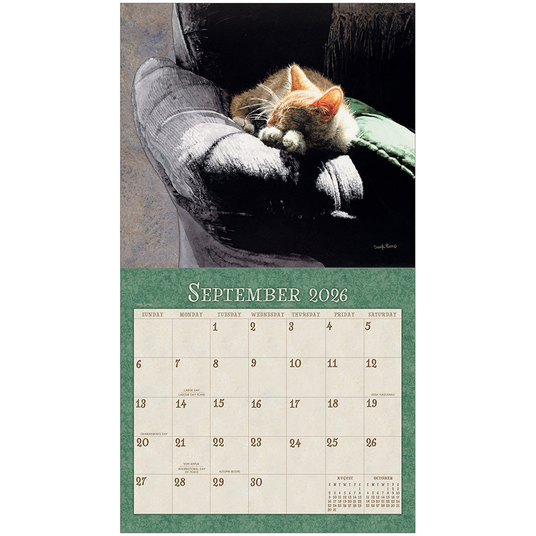 Kittens 2026 Wall Calendar