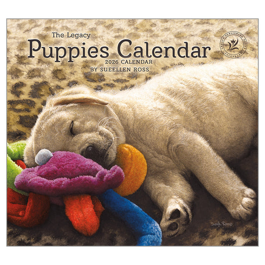 Puppies 2026 Wall Calendar