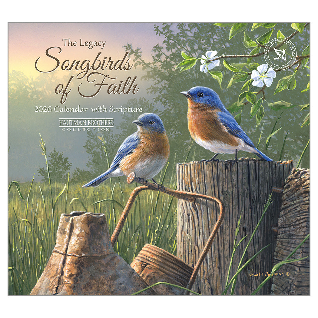 Songbirds of Faith 2026 Wall Calendar