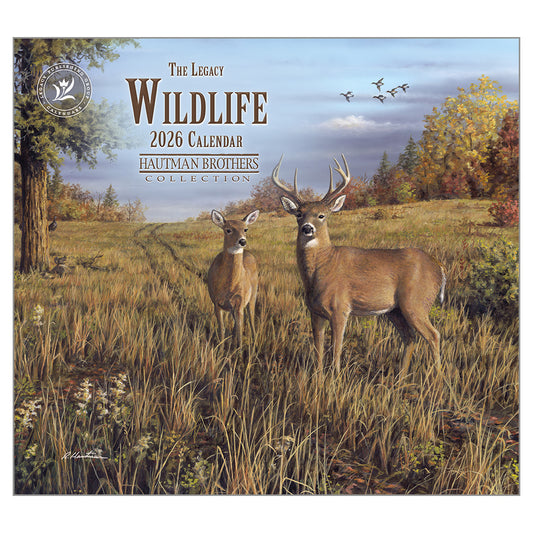 Wildlife 2026 Wall Calendar