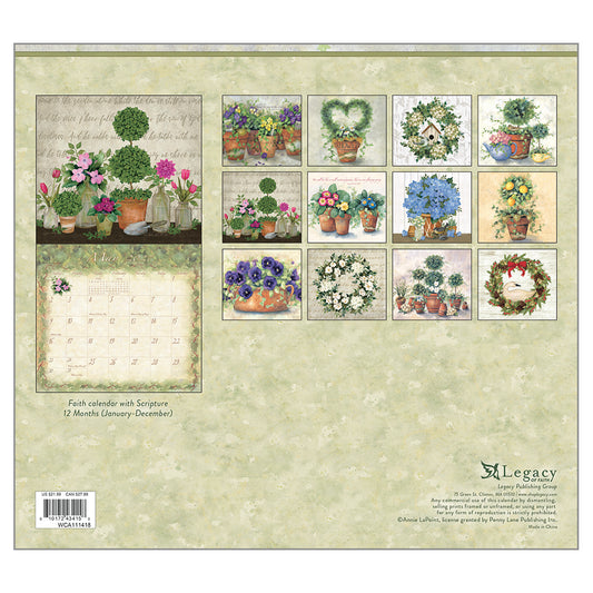 Graceful Garden 2027 Wall Calendar