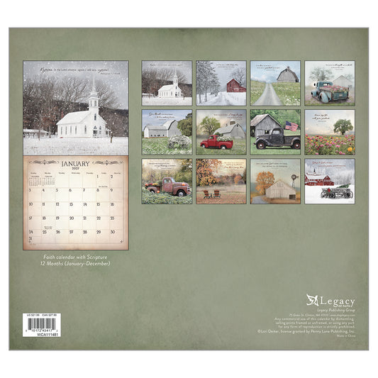 Land of Blessings 2027 Wall Calendar