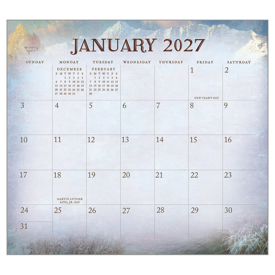 Four Seasons 2027 Wall Calendar