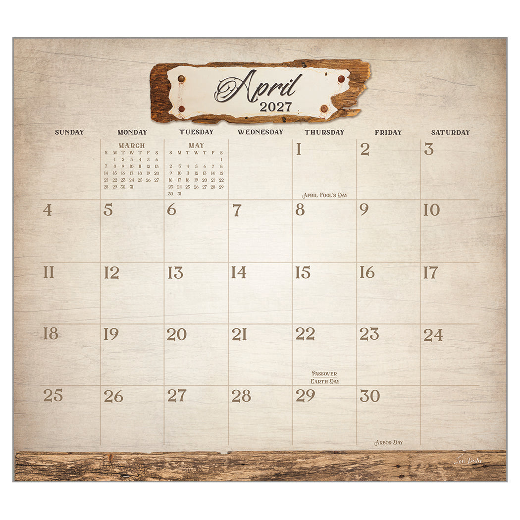 Coows 2027 Wall Calendar