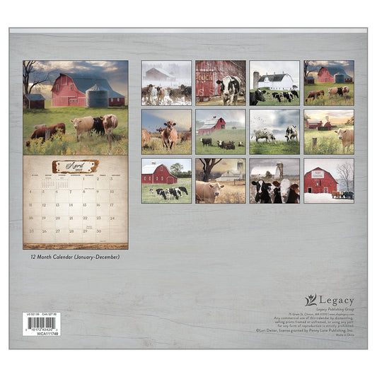Coows 2027 Wall Calendar