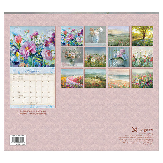 Tranquility 2027 Wall Calendar