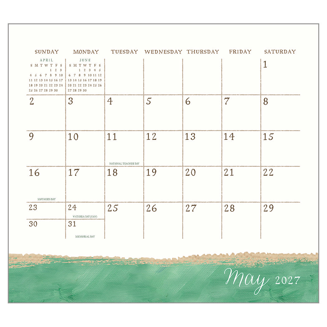 Live Simply 2027 Wall Calendar