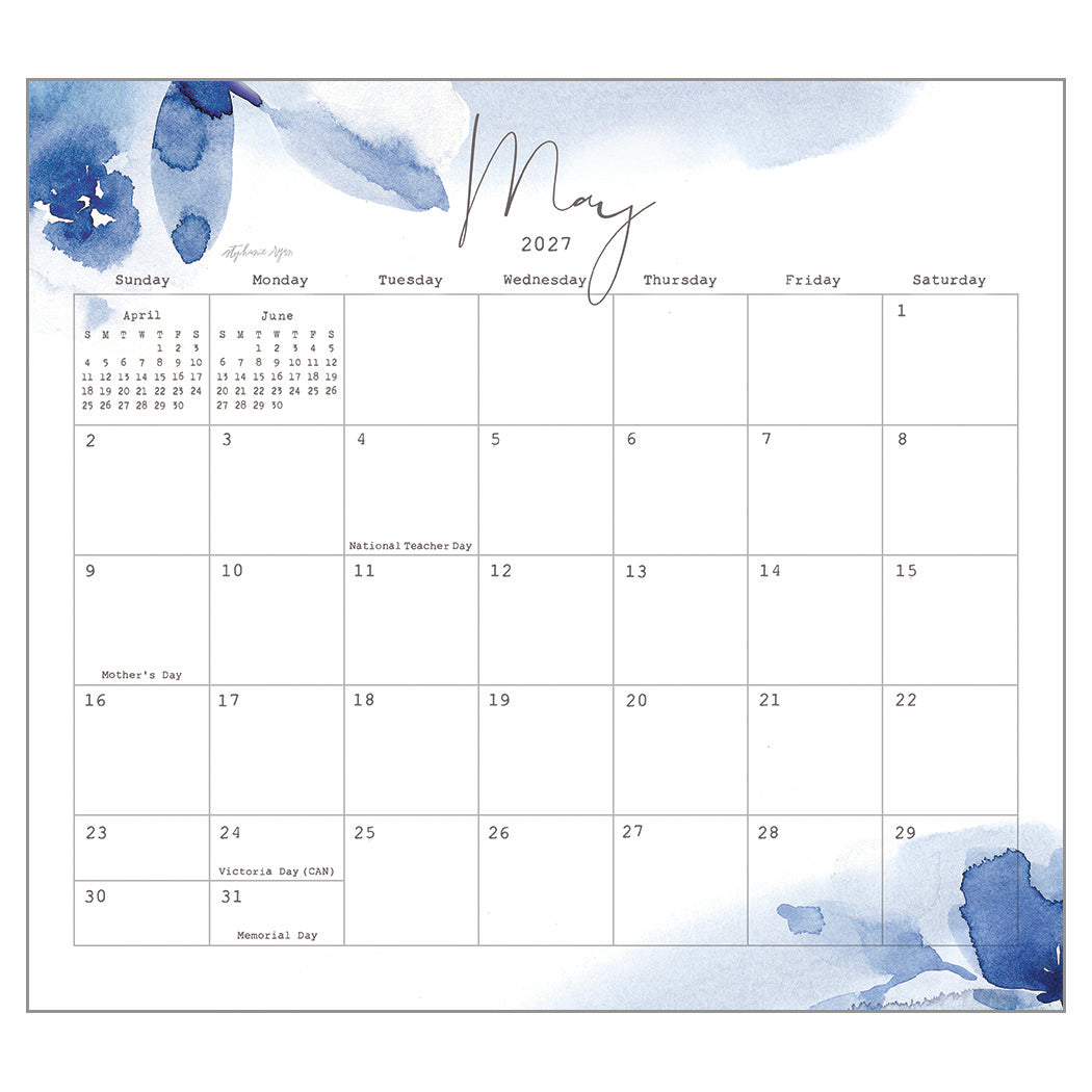 Gratitude 2027 Wall Calendar