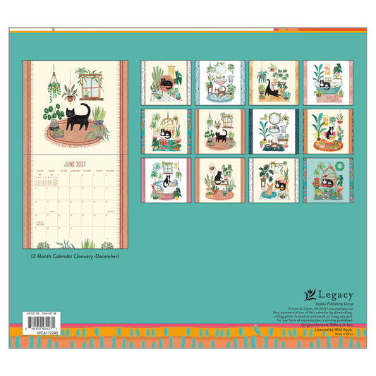 Cat Person 2027 Wall Calendar
