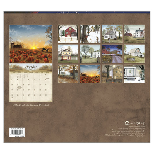 The Road Home 2027 Wall Calendar