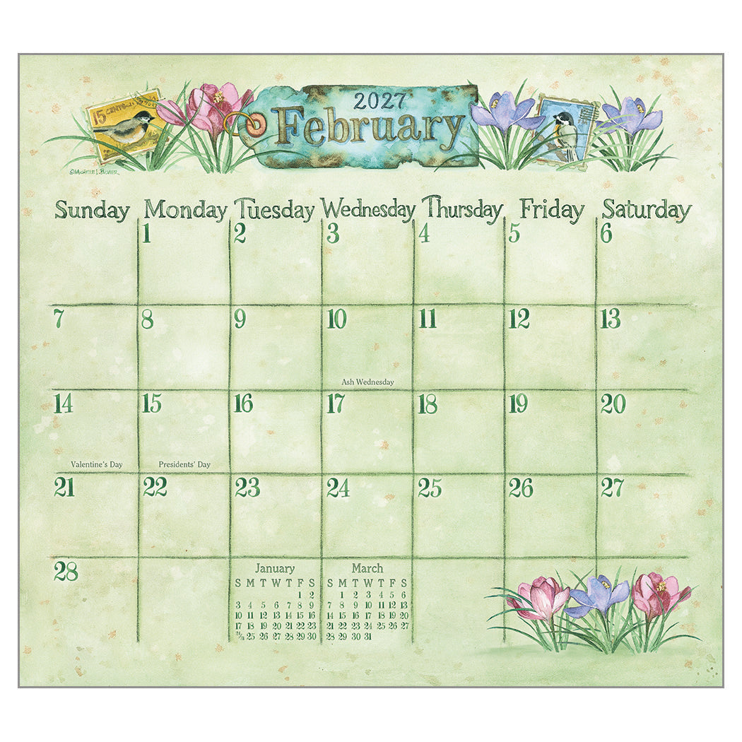 Outside My Window 2027 Wall Calendar