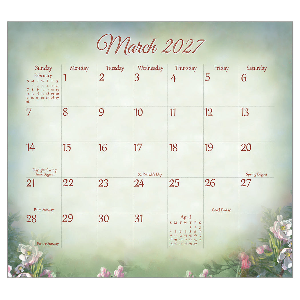 Songbirds of Faith 2027 Wall Calendar