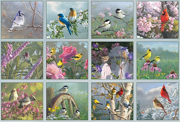 Songbirds 2025 Wall Calendar