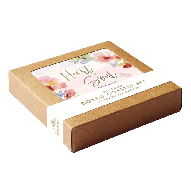 Heart and Soul coaster set