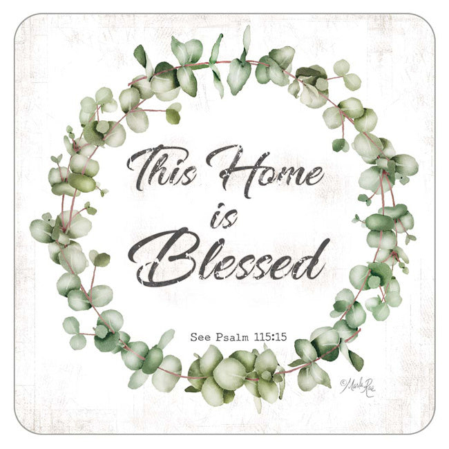 Blessing coaster set with Scripture