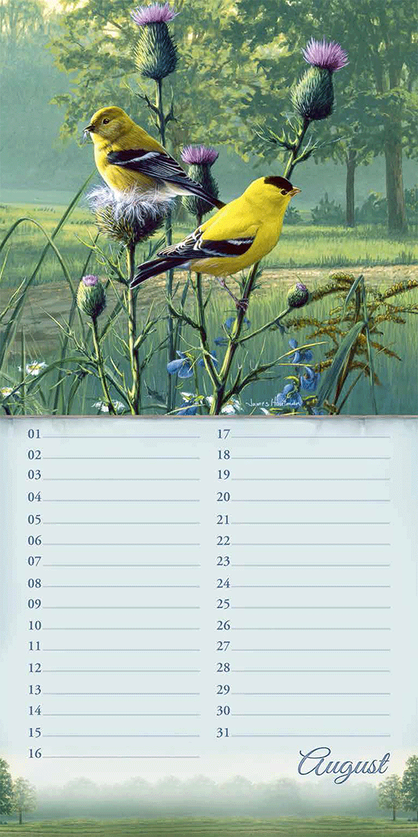 Songbird Perpetual Celebration Calendar