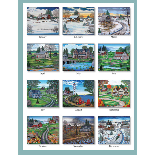 Country Roads 2027 Wall Calendar