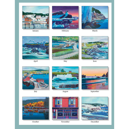 Newfoundland 2027 Wall Calendar