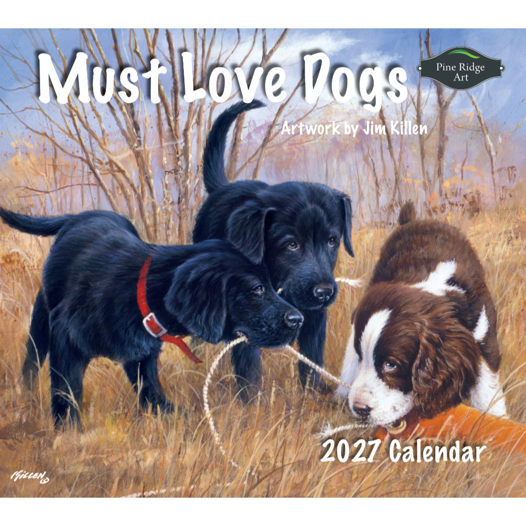 Must Love Dogs 2027 Wall Calendar
