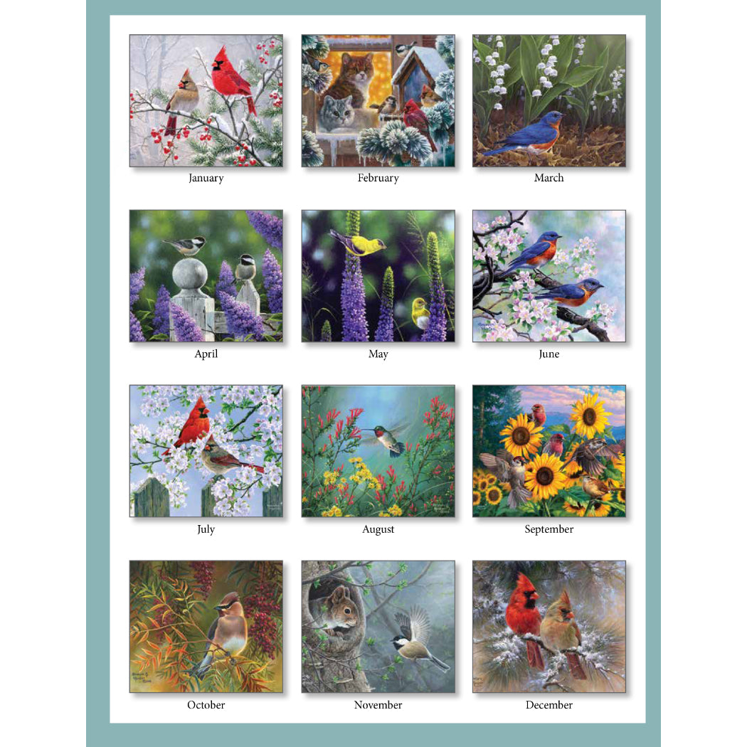 Birds of a Feather 2027 Wall Calendar