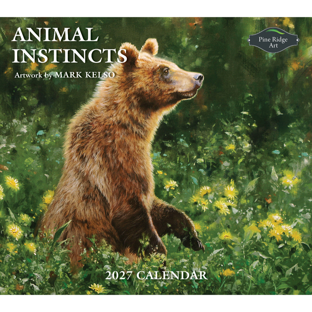 Animal Instincts 2027 Wall Calendar