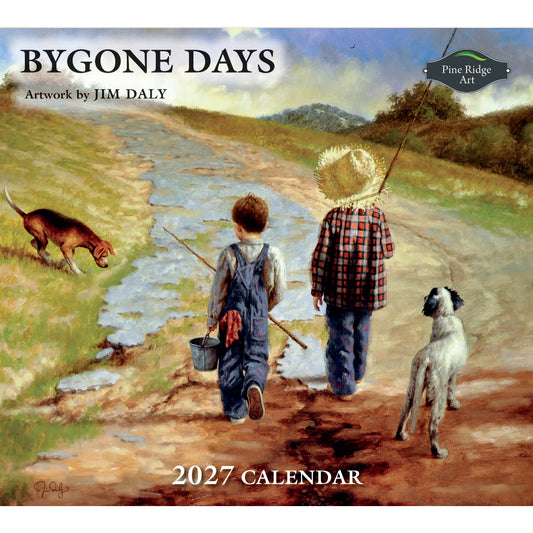 Bygone Days 2027 Wall Calendar