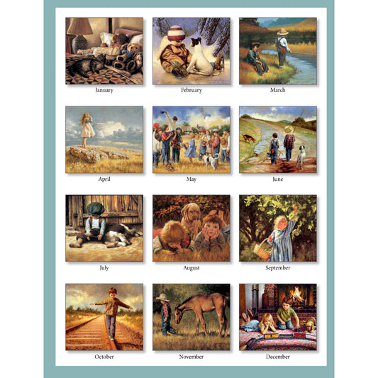 Bygone Days 2027 Wall Calendar
