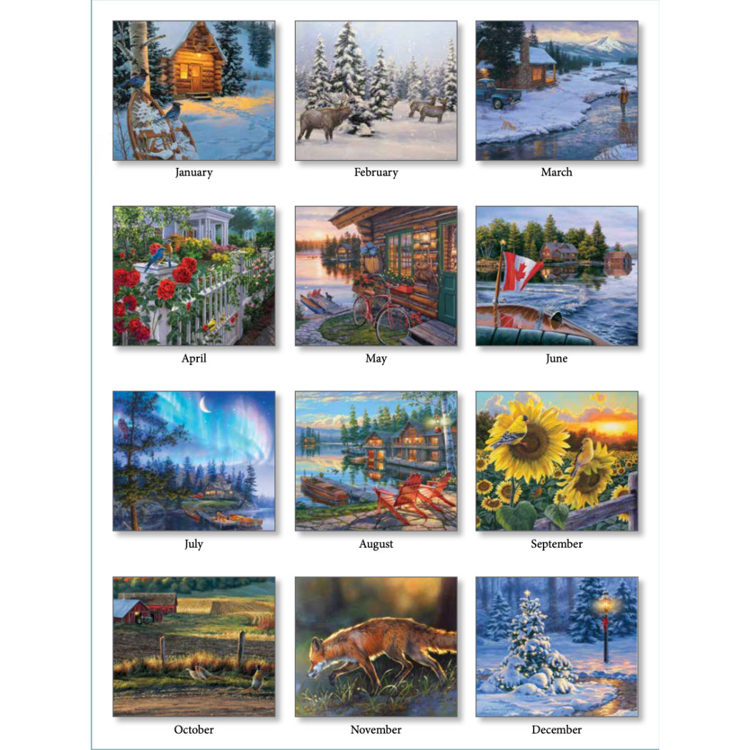 Great Outdoors 2027 Wall Calendar