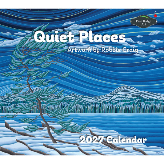 Quiet Places 2027 Wall Calendar