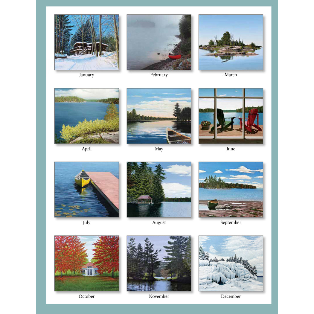 Northern Getaway 2027 Wall Calendar