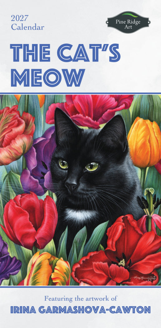 The Cat's Meow 2027 Vertical Wall Calendar