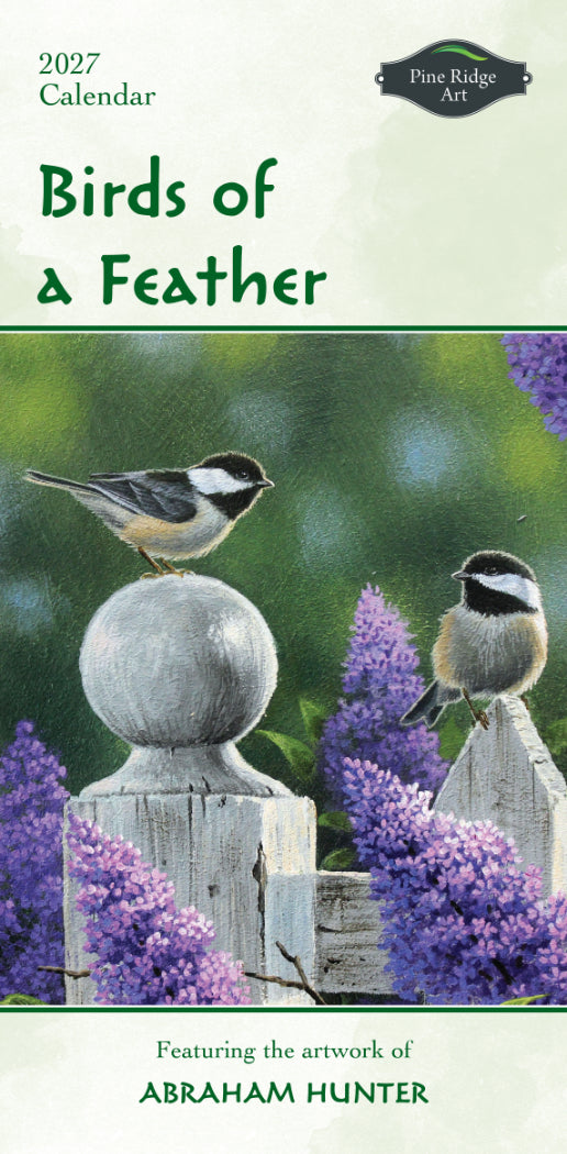 Birds of a Feather 2027 Vertical Wall Calendar