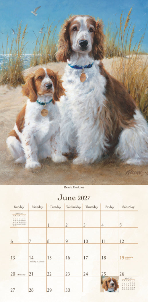 Must Love Dogs 2027 Vertical Wall Calendar