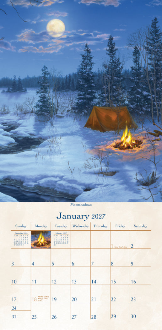 Great Outdoors 2027 Vertical Wall Calendar