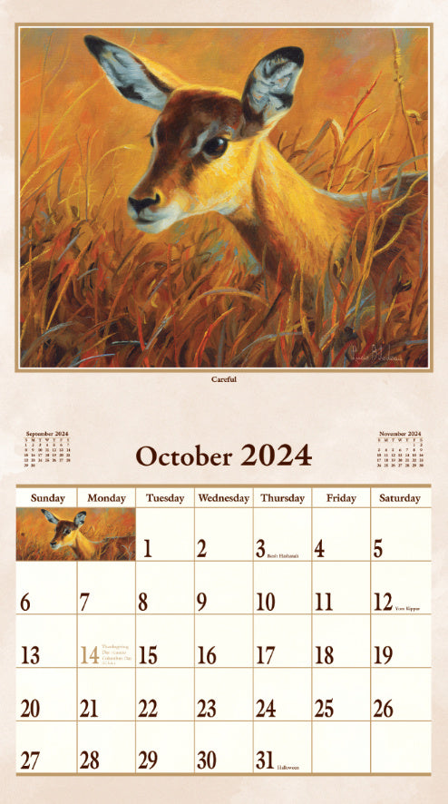 Window on Wildlife  2024 Wall Calendar