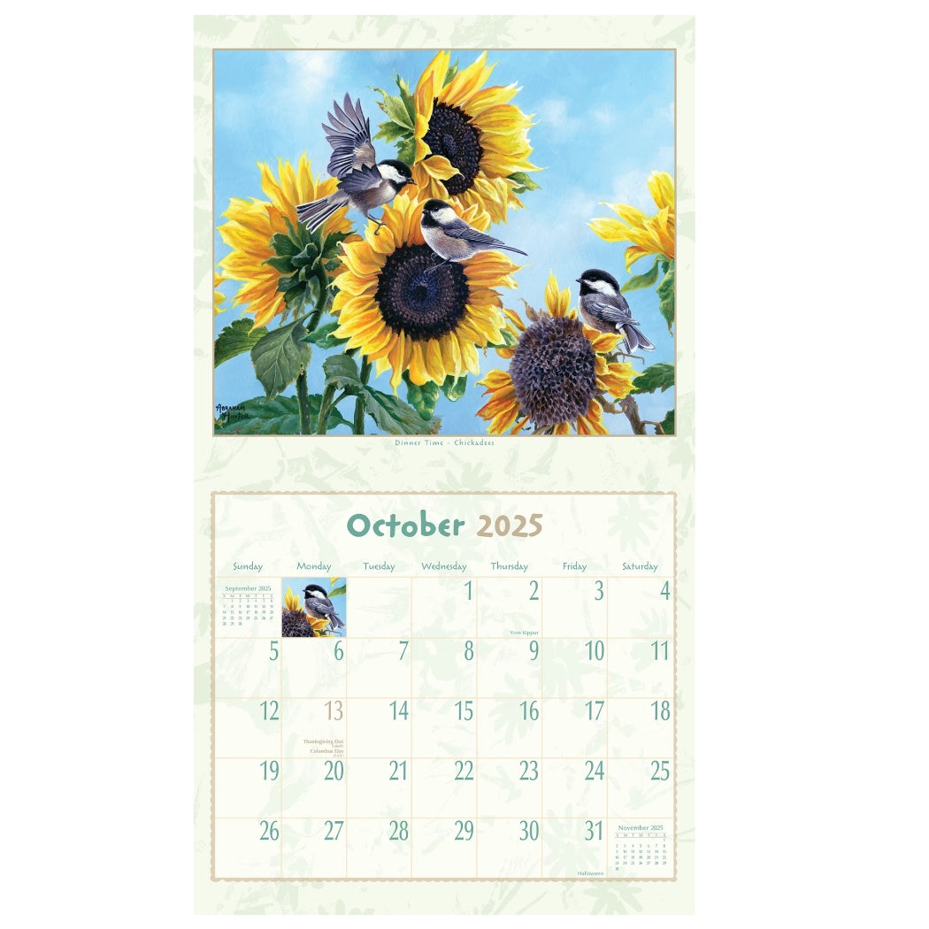 Birds of a Feather 2025 Wall Calendar