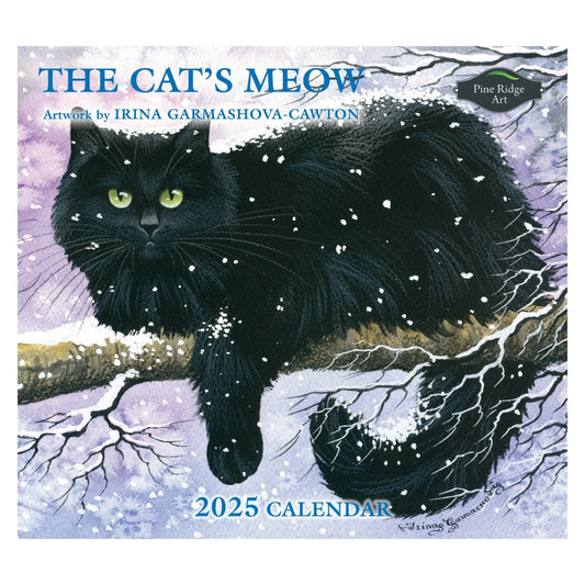 The Cats's Meow 2025 Wall Calendar