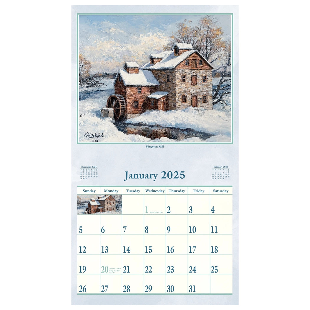 Homestead 2025 Wall Calendar