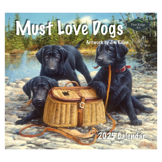 Must Love Dogs 2025 Wall Calendar