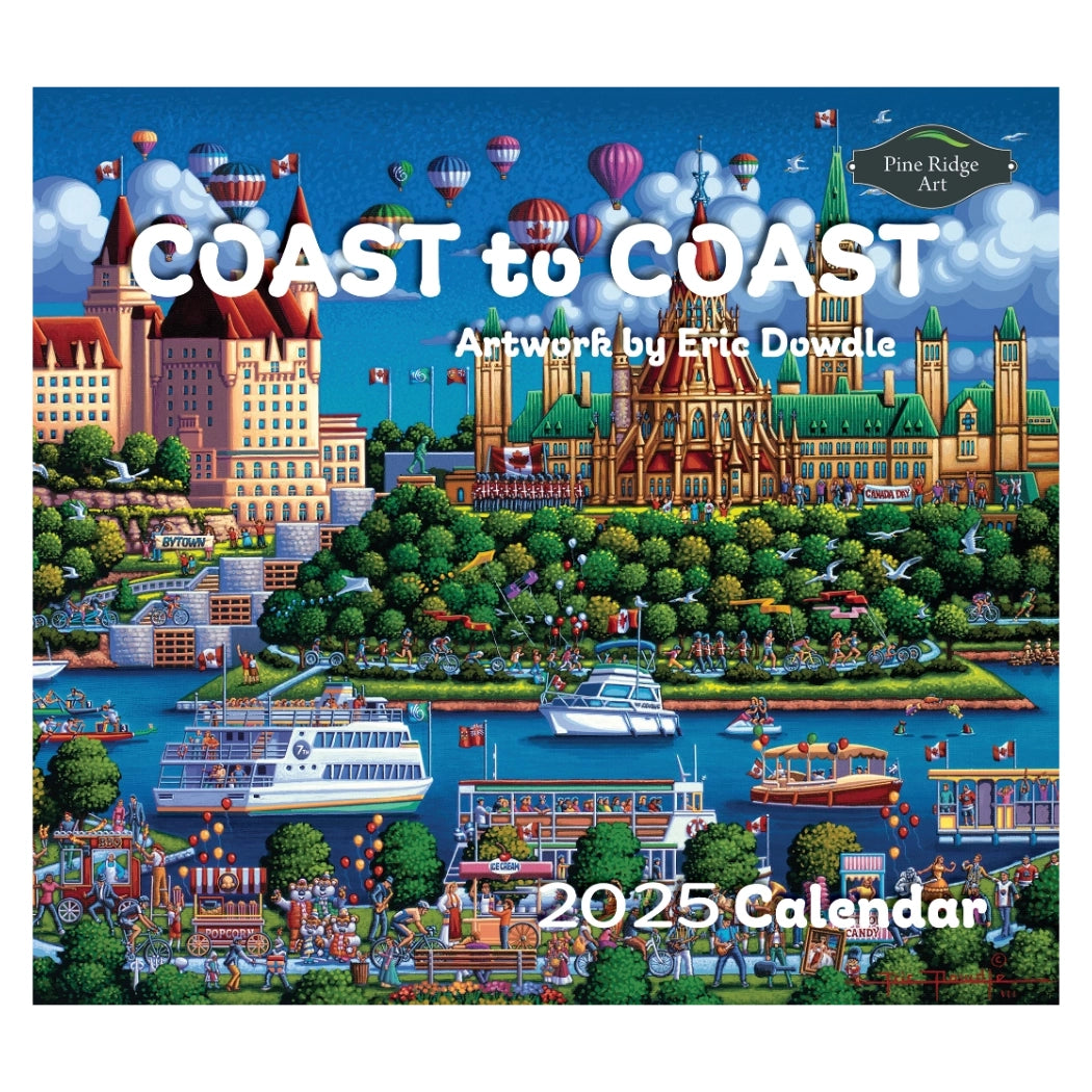 Coast to Coast 2025 Wall Calendar The Lang Store