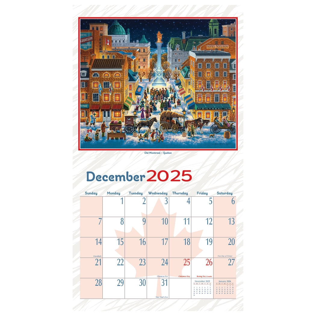 Coast to Coast 2025 Wall Calendar The Lang Store