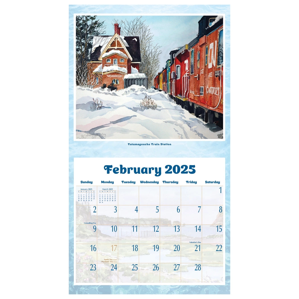 Maritime Calendar 2025 Tansy Fredelia