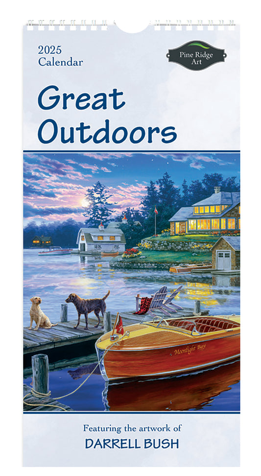 Great Outdoors 2025 Vertical Wall Calendar