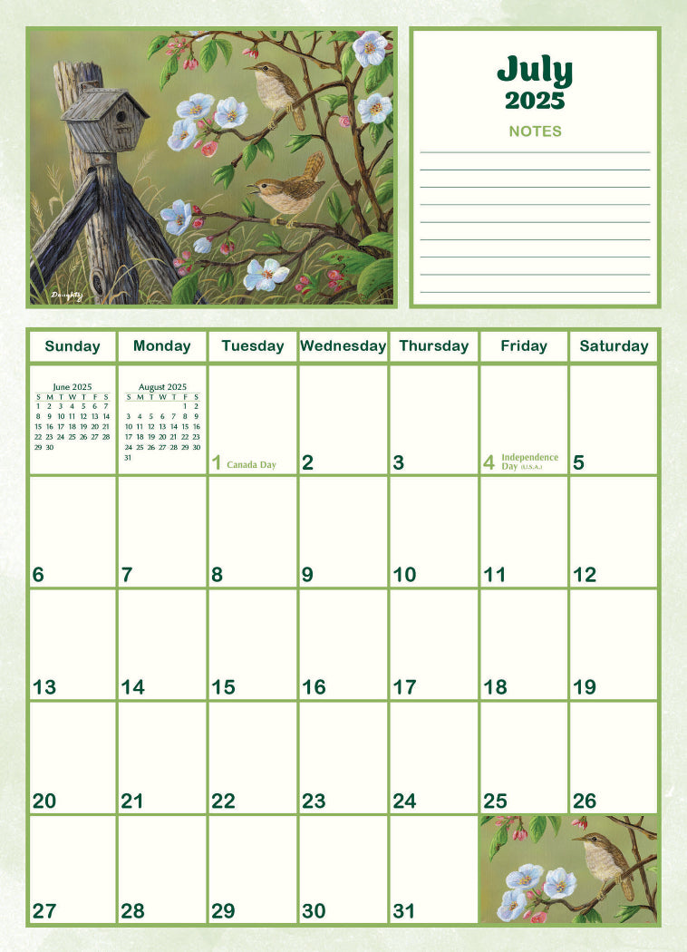 2025 Wings of Nature Planner